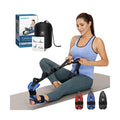 Foot and Calf Stretcher-Yoga Foot & Leg Stretch Strap. (Black)